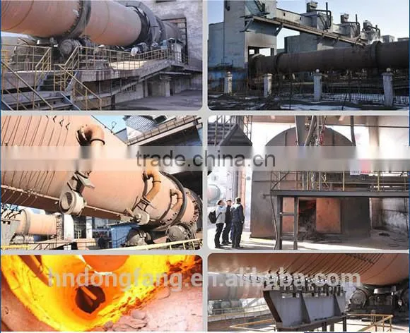 Energy-saving rotary kiln for activated carbon with large capacity