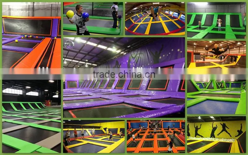 olympic standard trampoline set for indoor amusement park LE.X3.404.181