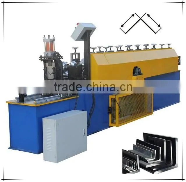Iron wall angle making machine