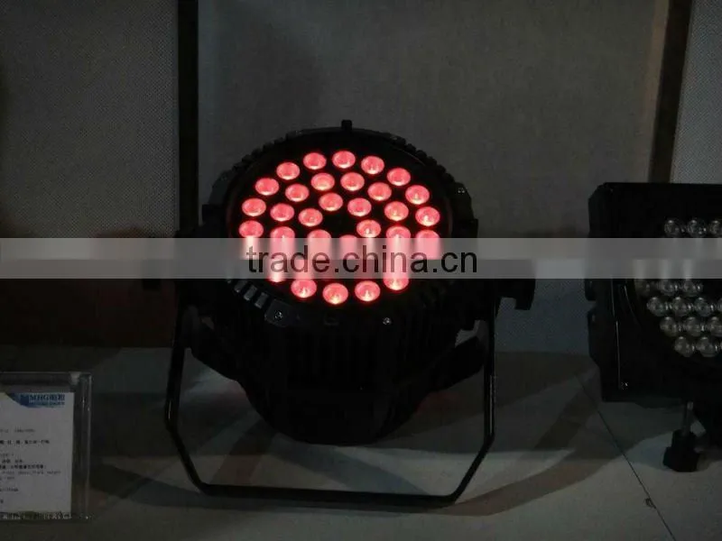 36pcs 3W outdoor waterproof led par stage lighting