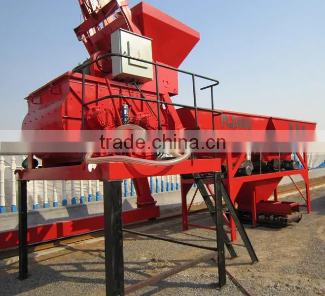 most practical small ton concrete mixer-JS500