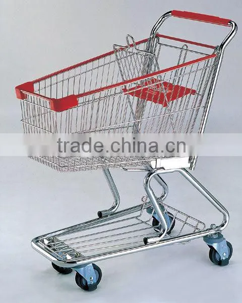 Best Selling Metal used shopping carts sale