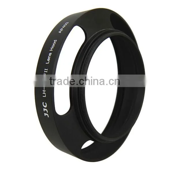 46mm Lens Hood JJC LH-46GFII Vented Lens Hood For Panasonic Lumix 20 Lens