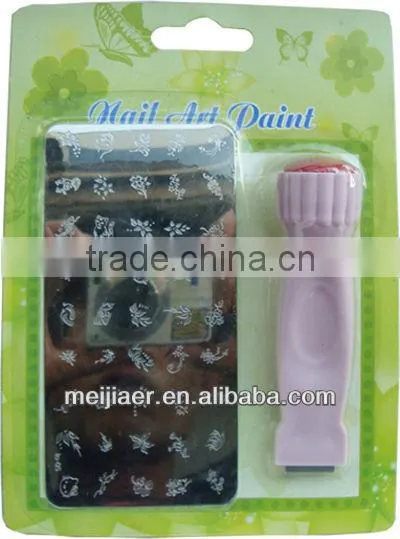 Konad stamping nail art