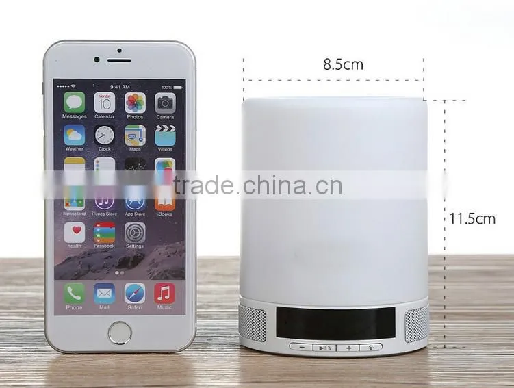 Smart Mini LED Night Light Wireless Bluetooth Music Speaker