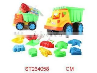 Plastic toy beach car