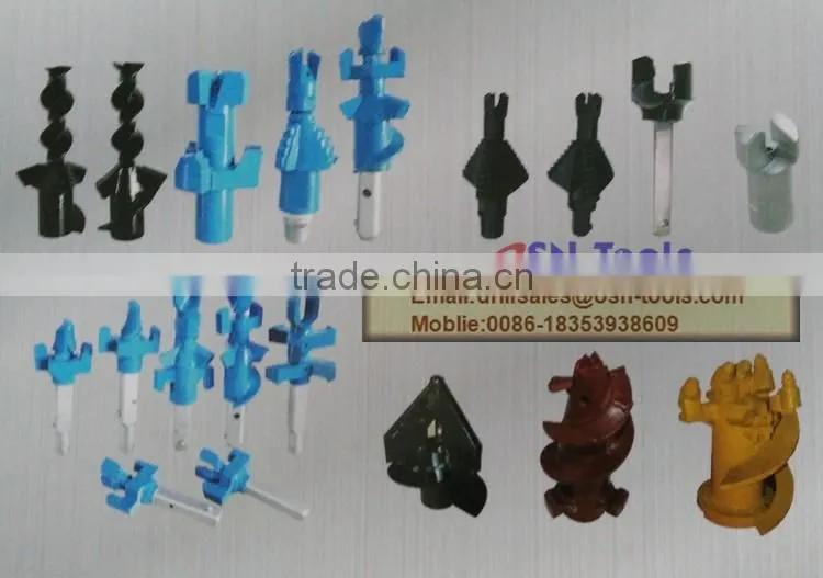 Diamond head pdc drill bit Coal Ore Mining, API standard