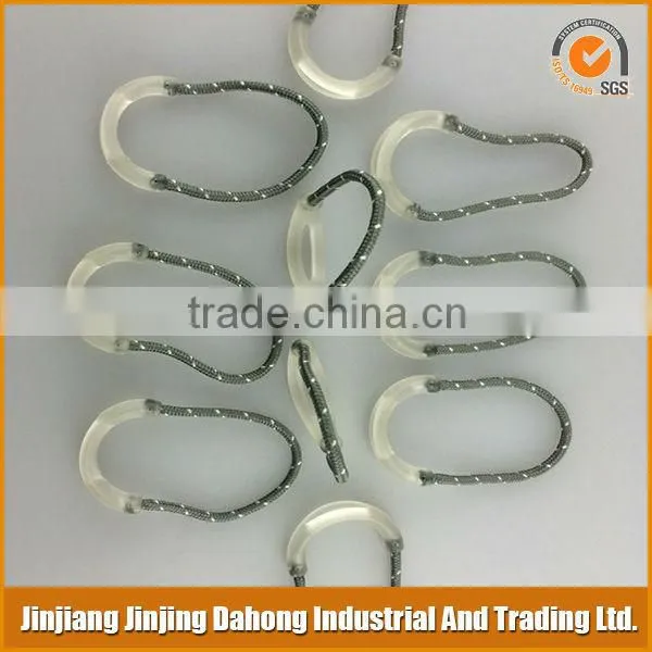 New Fashion wholesale soft pvc rubber zipper puller