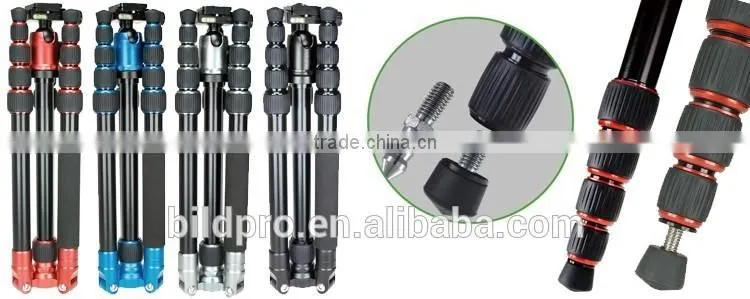 BILDPRO Photo Accessories Camera Tripod Carbon Fiber Tube Photography Video Camera Stand