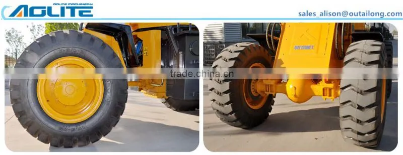 3150mm dumping height small loader for selling