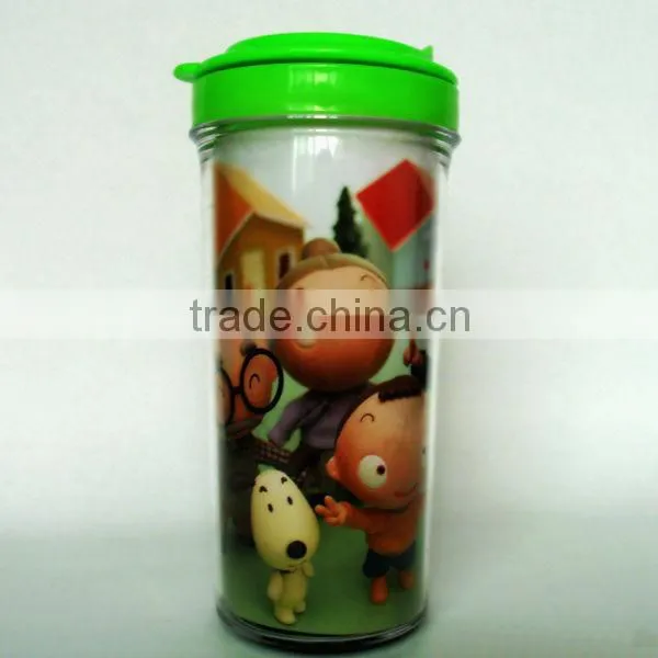 350ml/12oz custom printed paper insert tumbler