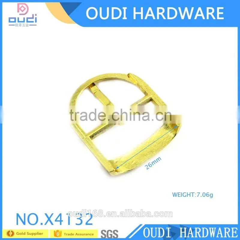 High Quality Shiny Light Gold Zinc Alloy Pin Buckles For Woman Bag
