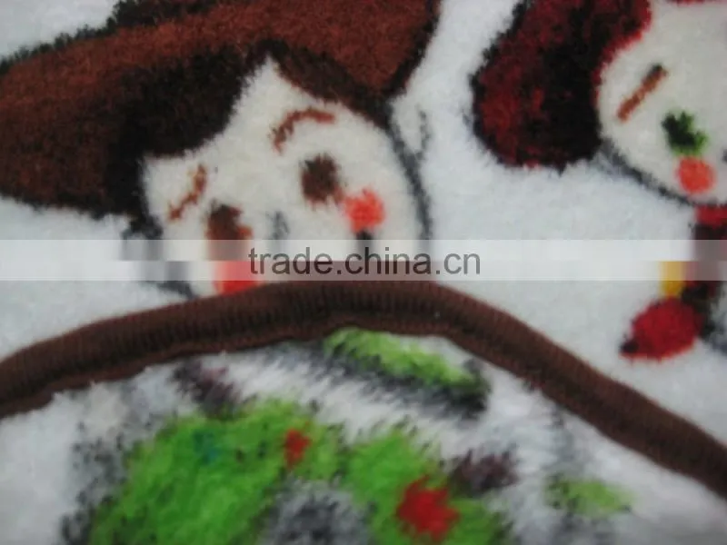 Promotion Print Polar Fleece Receiving Baby Blanket
