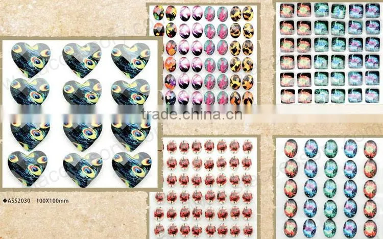 craft scrapbooking adhesive acrylic stone sticker