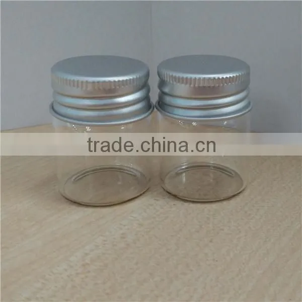 30*40mm aluminum cap medical bottle , pill bottle, glass bottle