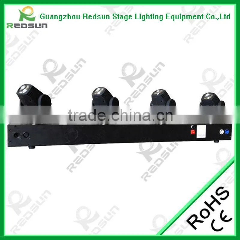 Disco lights chinese 4pcs 10w led beam moving head hot dj lights