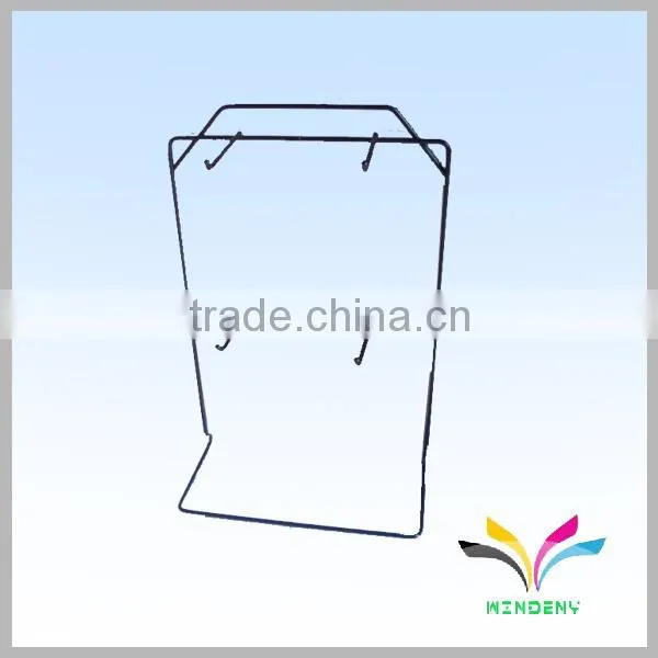 Factory made office metal counter hanging display rack