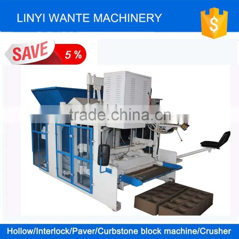 WT10-15 mobile block making machine,egg laying block making machine price