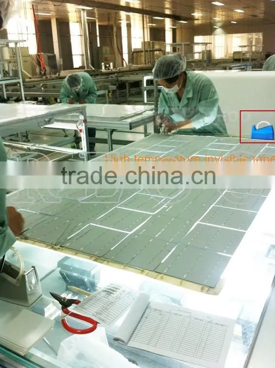 Invisible adhesive tape used in solar panel, high temperature tape