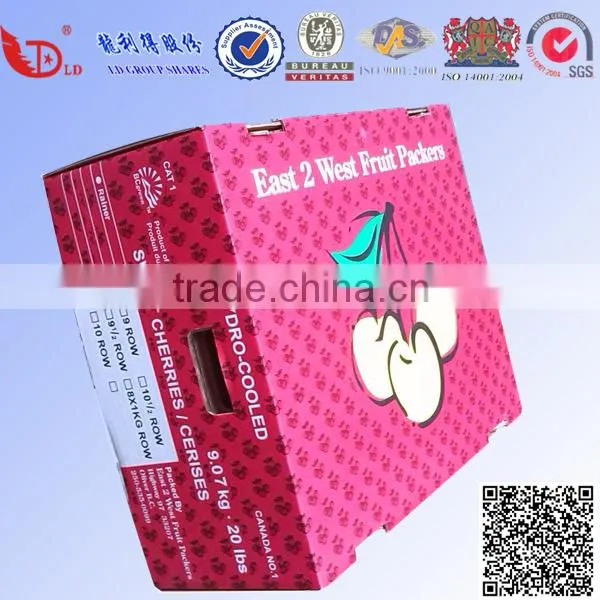 Water-proof seafood packing carton box with custom printing