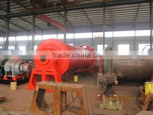 China Cement plant with a tube mill