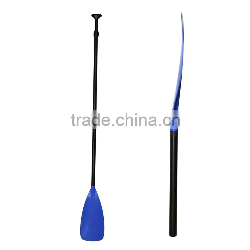 plastic blade fiberglass shaft sup race paddle