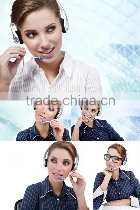 USB jack head phone computer headphone