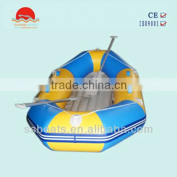PVC outdoor sport inflatable boat drifting