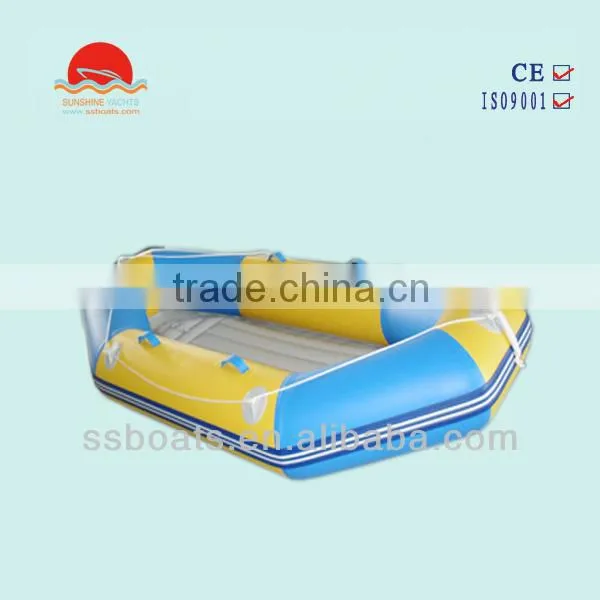 PVC outdoor sport inflatable boat drifting