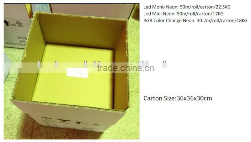 CE led neon flex for outdoor IP65 2 years warranty Signs