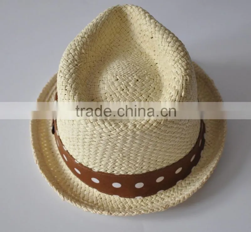 Custom design factory price men straw hat