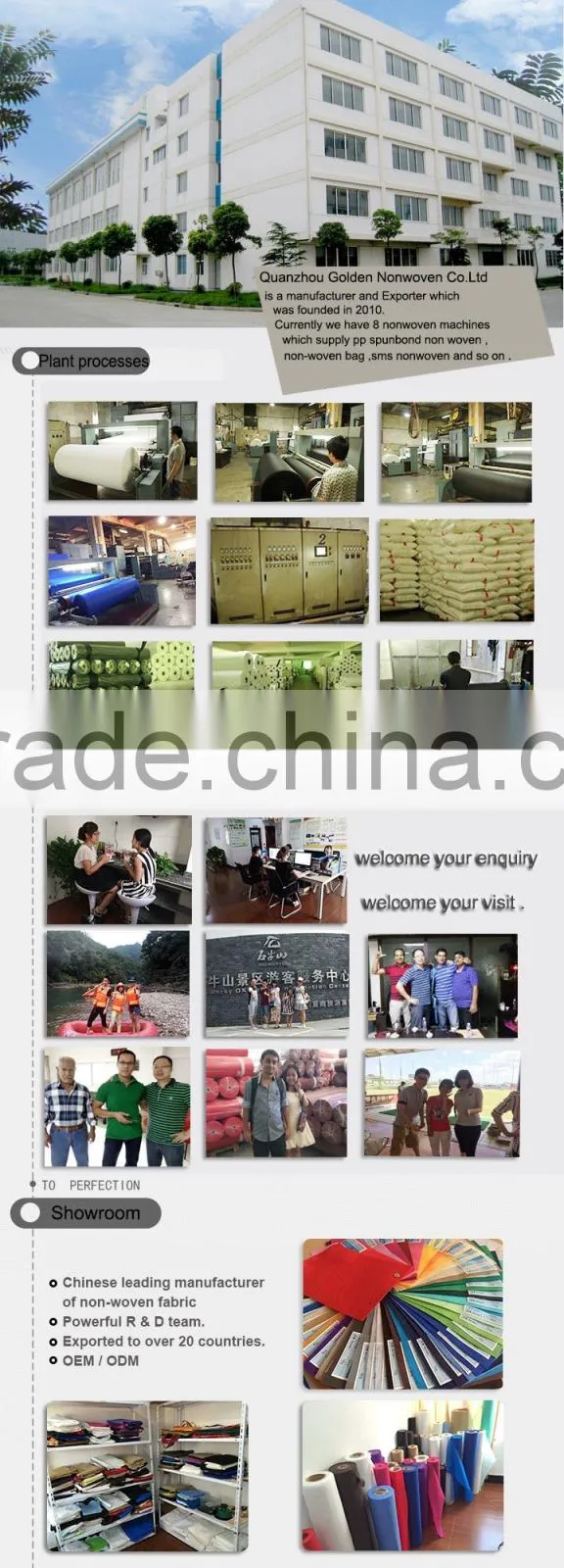 pp nonwoven fabric roll, small black/white spunbond nonwoven fabric roll for sofa interlining, mattress, bags ,furiture making