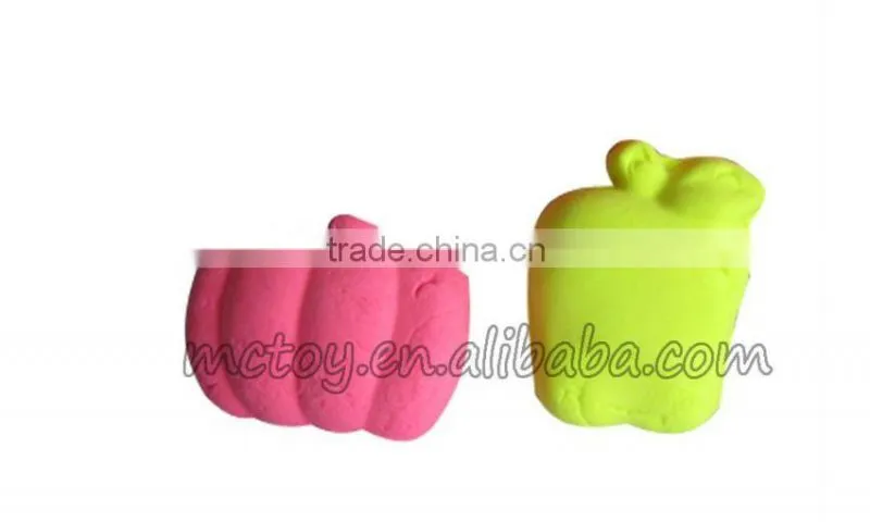 Cotton plasticine. Plastilina de algodon, funy tubulous plasticine elastic nod