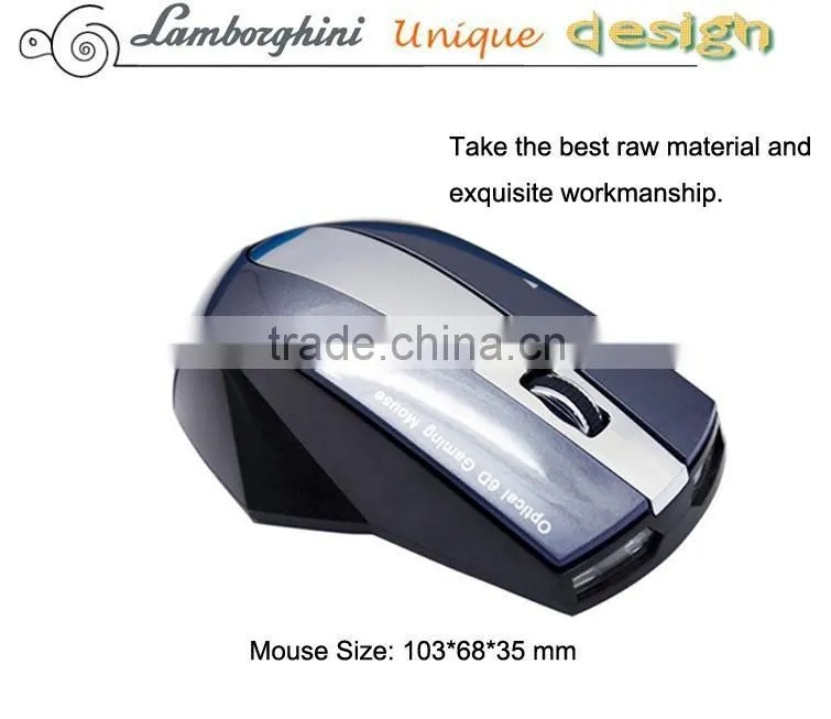 Universal optical wireless mouse rechargeable DPI mouse with usb docking station for TV and PC