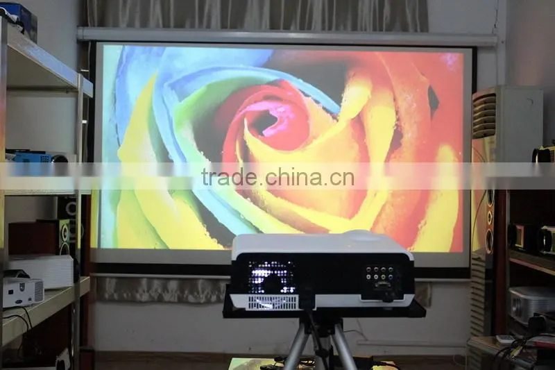 4k Projector 3D Projector Supports 4K Decoding LED Projector with Android WIFI Bluetooth Home Theatre for Business