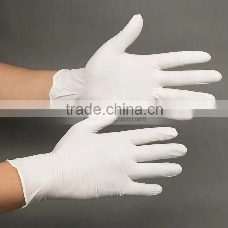 disposable nitrile gloves/nitrile examination gloves/nitrile gloves powder free