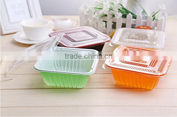 Colorful and environmental protection plastic packaging use for packing food