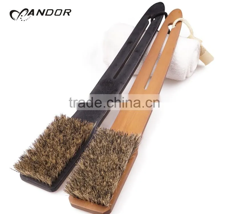Distributors wanted shower need long handle wood massage brush