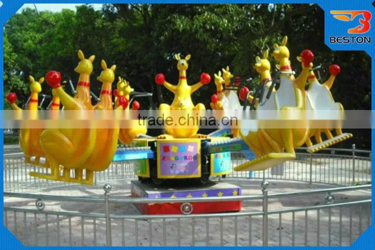 Beston Attractive amusement attractions rides kid kangaroo jumping for sale