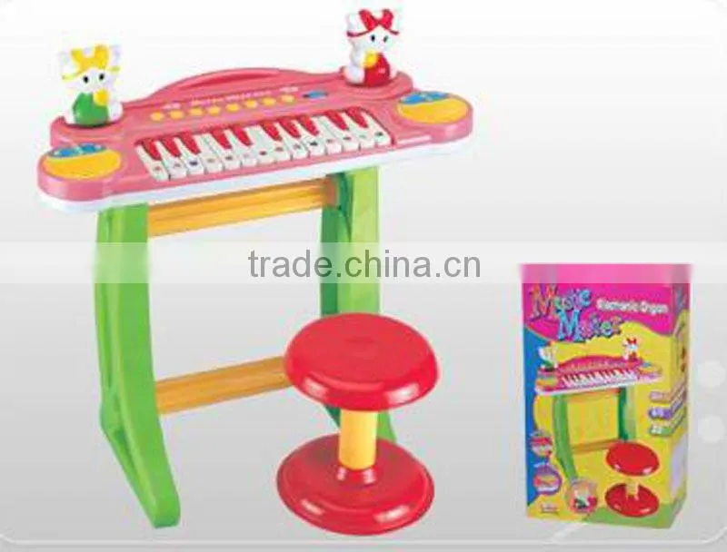 New plastic electric keyboard, musical instrument