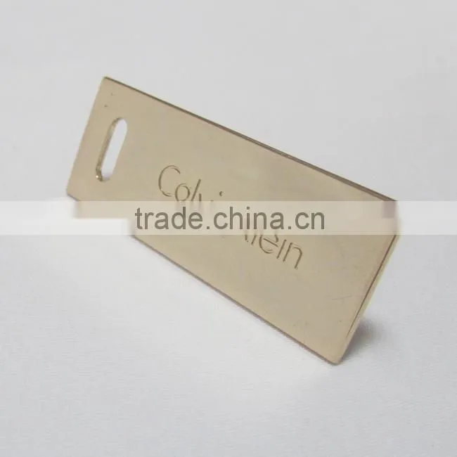 metal labels for garments