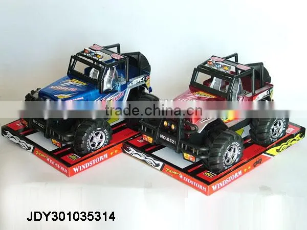 New products cheap plastic friction power toy car