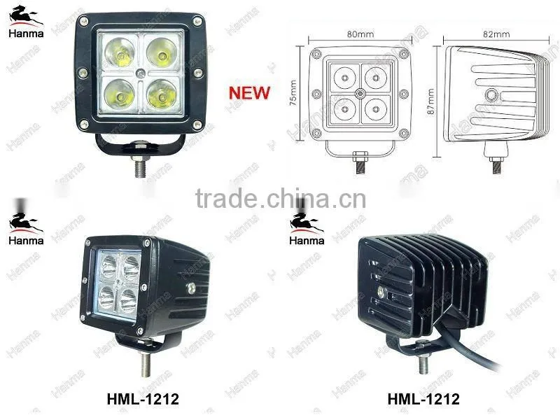 Super bright 12V/24V led lights, led driving lights for ATV/Trucks/Off-road/Construction/Mining IP67 waterproof