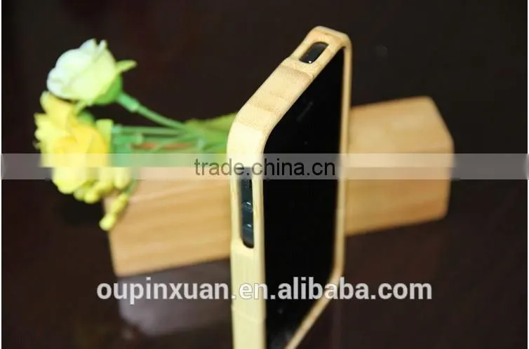Fashionable new product bamboo phone case ,Bamboo cell phone case