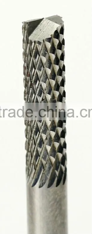 Soild spiral downcut router bits
