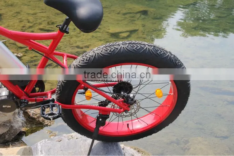 Changzhou Haoling Hummer Fat Electric bike - Hot sale 26*4.0 fat tyre /snow big wheel motorcycle tyre electric bike for sale
