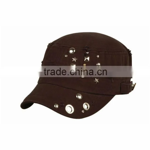 fashion cotton embroidery camouflage military cap,army cap and hat