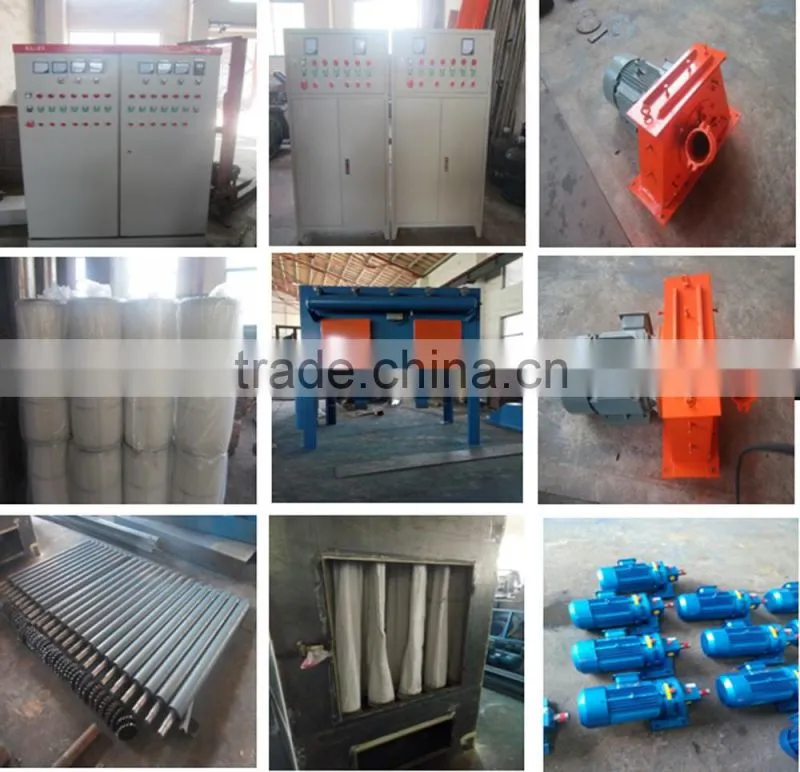 Reliability sand blasting room, used in locomotives