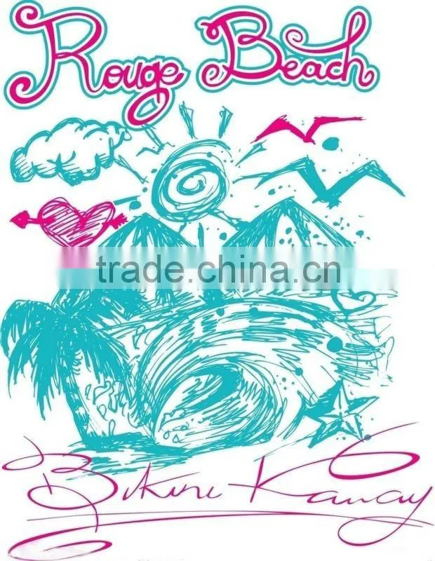 88 poly 12 lycra hawaiian printed leggings and swimwear fabric