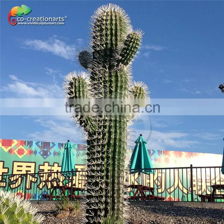 Amusment park outdoor decoration artificial cactus